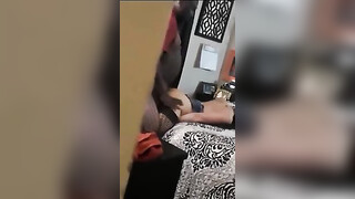 Caught housewife again giving her cunt for free to a black dude