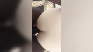 White girl with stunning tight booty banged anal by BBC