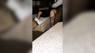 Cuck hubby watches and tells black stud to fuck his housewife as hard as possible