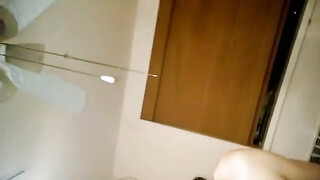 Pretty blonde housewife making partner passionate and sucking his hard penis